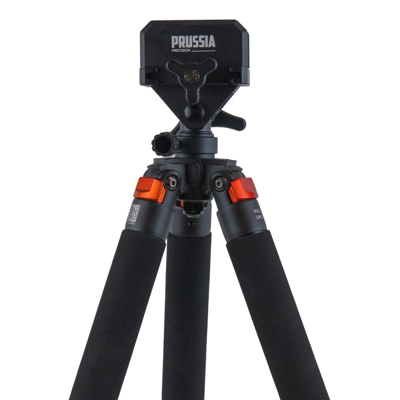 Prussia Precision Universal Shooting Tripod con testa a morsa gommata