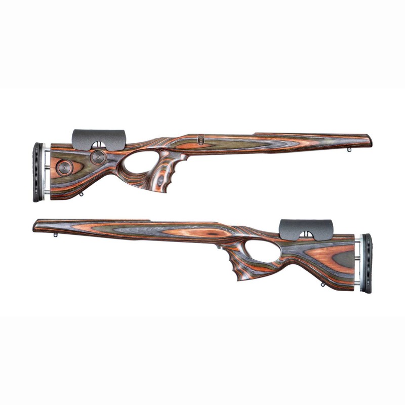 Dettaglio del laminato oliato del GRS Thumbhole