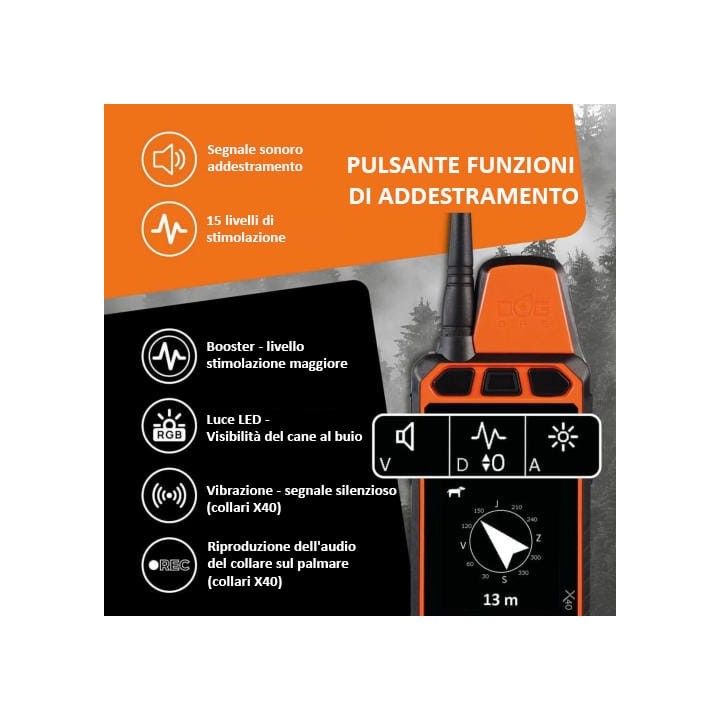 Dogtrace DOG GPS X40 – Palmare