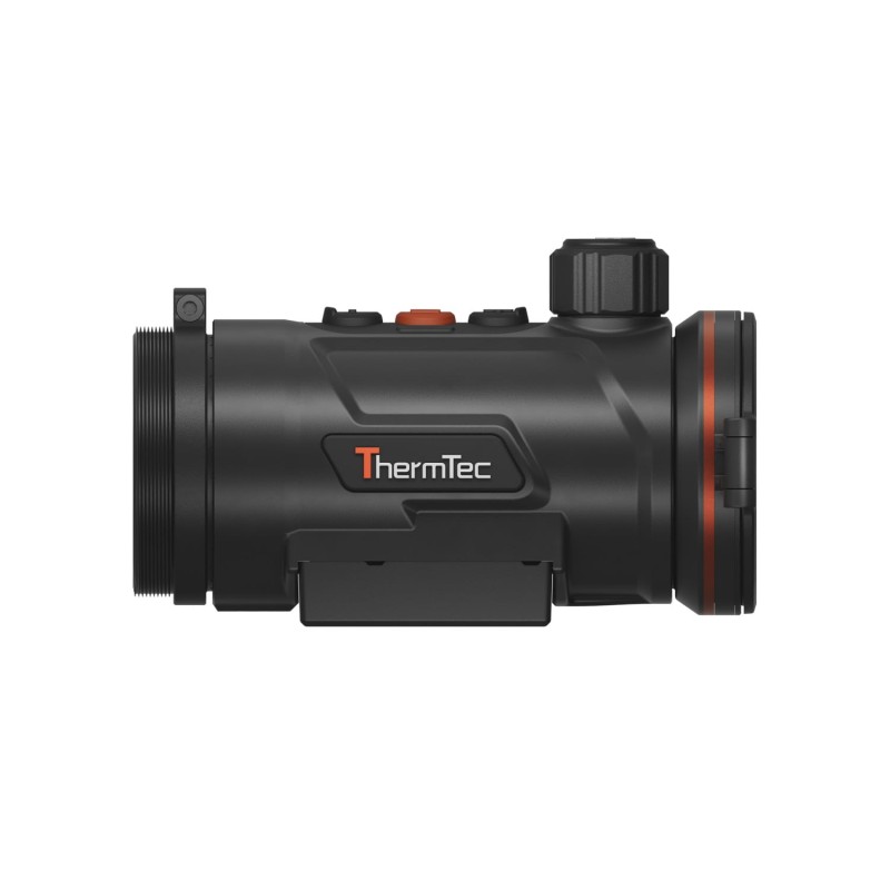 ThermTec Hunt Pro, clip-on termico montato davanti al cannocchiale