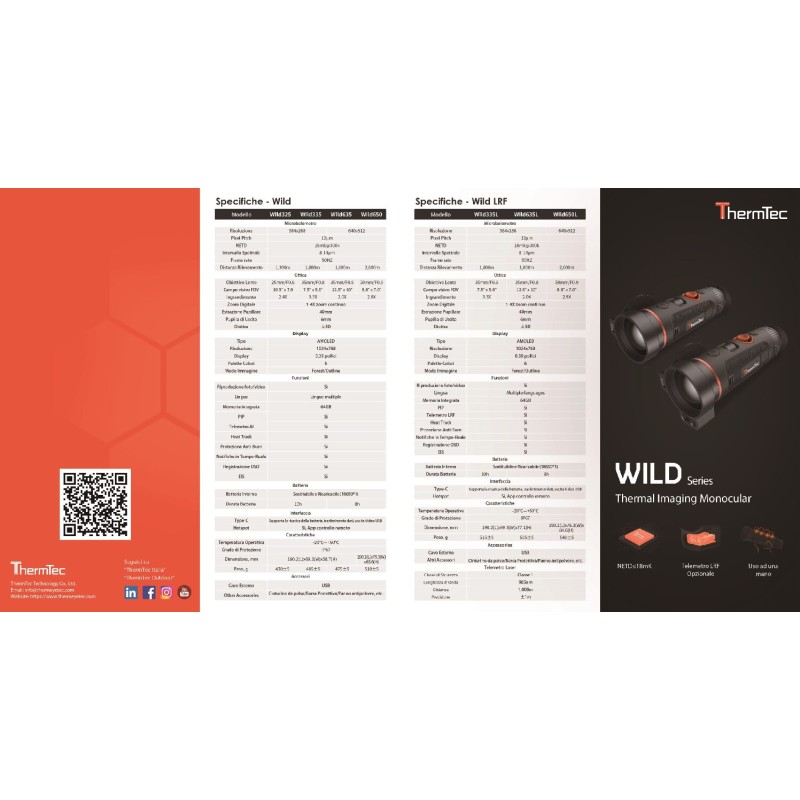 ThermTec Wild L Series – Telemetro laser integrato – LRF — vista di dettaglio