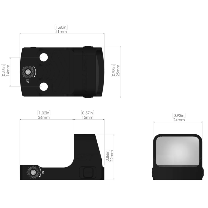 Micro Reflex Thrive HD – 1×21 – 3 MOA