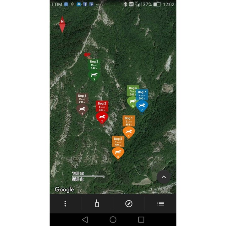 App x30 telefono cartografia satellitare innovativa