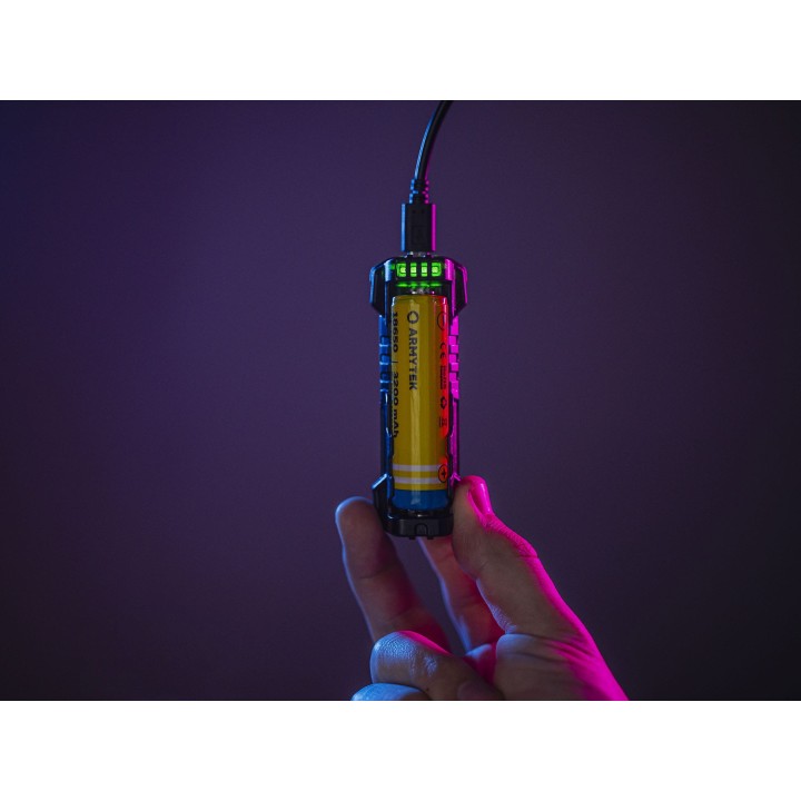 Armytek Handy C1 Pro Charger/1ch/Input 5V MicroUSB/Output 1A/Powerbank 2.5A – A02801