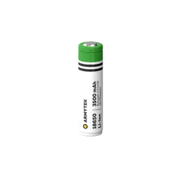 Armytek 18650 Li-Ion 3500mAh battery / Protected / Rechargeable – A00205