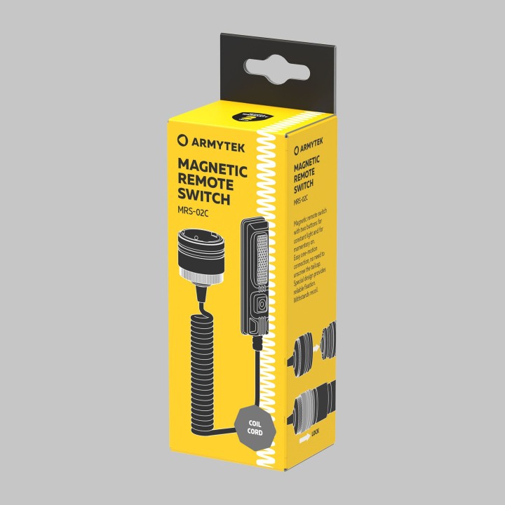 Armytek Magnetic Remote Switch MRS-02C – Cavo spiralato – A05502