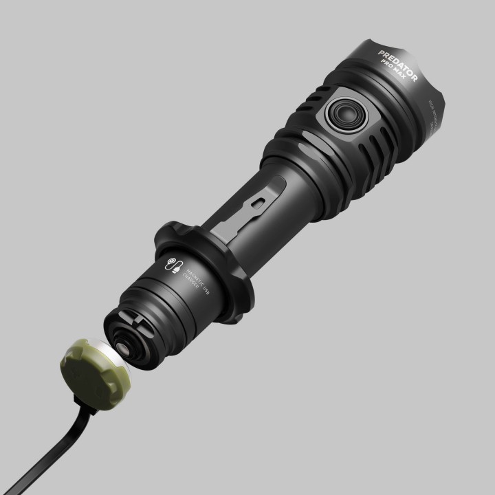 Armytek Predator Pro Max Magnet USB / White / 1500 lm / 5°:40° / 1×18650 (incl.) – F08201PC