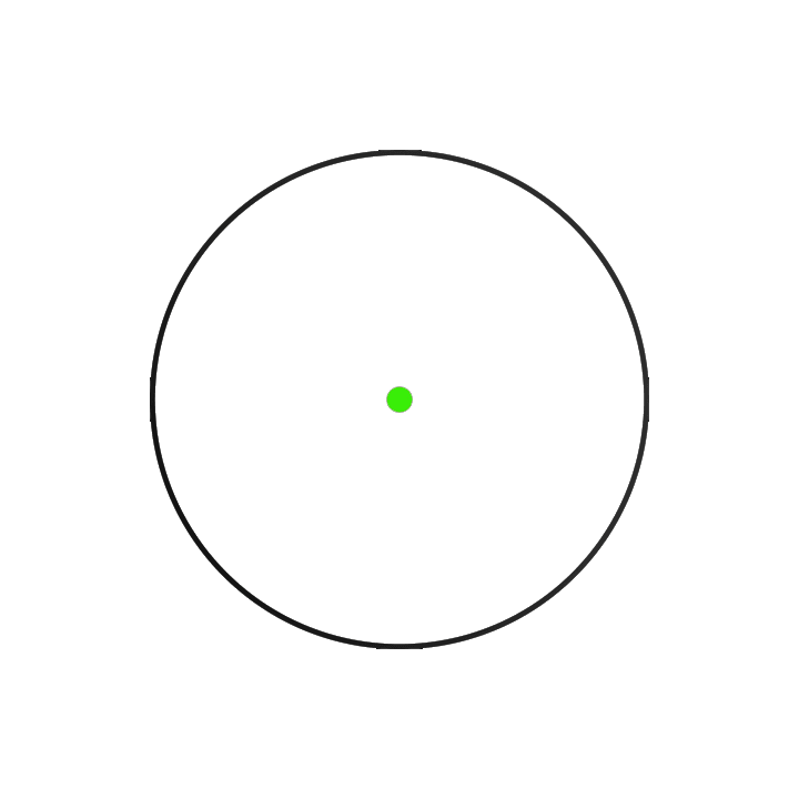 Reflex Thrive HD – 1×28 – 3 MOA – GREEN DOT Attacco alto