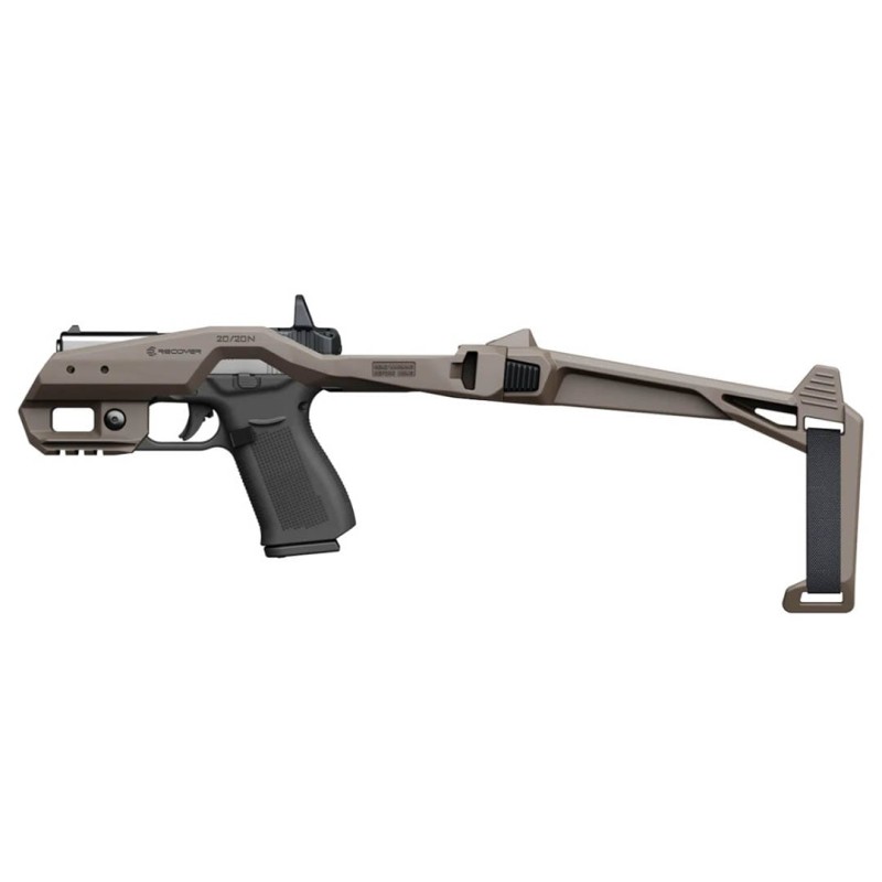 Kit stabilizzatore Recover 20/20N43 Basic Brace per Glock 43, 43X e 48