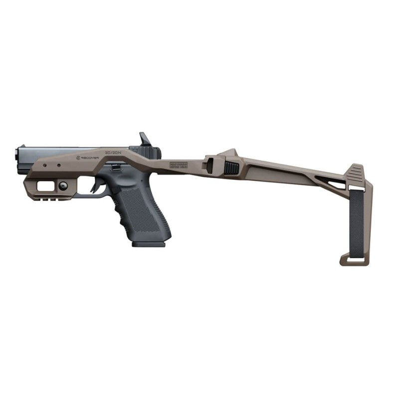 Kit stabilizzatore Recover 20/20N Basic Brace per Glock doppia fila