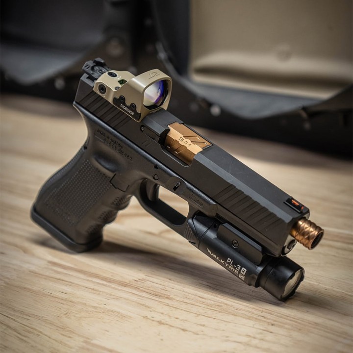 Reflex MULTI RETICOLO VERDE Thrive HD – 1×28 – FDE – Attacco basso